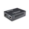 10G SFP+ to RJ-45 Media Coverter, 10 Gbps Gigabit Copper UTP Ethernet Fiber Optic Converter, Unmanaged 1x 100M/1G/2.5G/5G/10GBase-T RJ45 to 1x 10GBase-X SFP+ Slot, Support 10G SR/LR SFP Module view 1