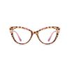 Melrose Cat Eye Reading Glasses Anti Blue Light Reader Anti Eyestrain&UV (2pcs clear&amber, 2, multiplier_x) view 4