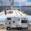 156MHz Marine VHF Radios Antenna for Boat Radios, 156-163MHz GMDSS, 7meters RG-58U Cable, Adjustable Ratchet, Nails view 4