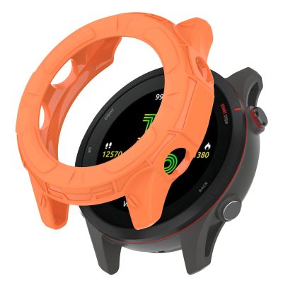 Senter Shockproof Ultra-Thin Soft TPU Bumper Case All-Around Edge Protective Cover Frame[NO Screen Protector] for Garmin Forerunner 255 / Forerunner 255 Music Accessories