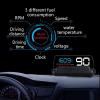 Head-Up Display, car HUD Display OBD2, Original Digital Universal Car HUD GPS Speedometer Peedometer Overspeed Alarm Windscreen Project for All Vehicles view 3