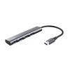 Trust Halyx USB-C Hub 4-Port USB-A 3.2 Gen 1, Thin and Compact Data Hub, 5 Gbps Data Transfer Speed, Plug & Play, Slim Portable USB Splitter for PC, Computer, Desktop, Laptop, MacBook view 1