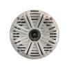 1 Pair (Qty 2) of Kicker 6.5" 2-Way 195 Watts Max Power Coaxial Marine Audio Speakers with White Salt Water Grilles, 6.5" Marine Tower Speaker Enclosures (Pair) - White view 3