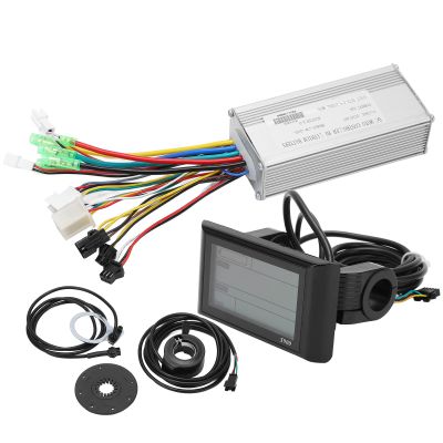 Alomejor Electric Controller Kit,500W Motor Power with LCD Display Speed Control for e-Bike Riders and Scooter Enthusiasts
