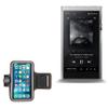 BoxWave Case Compatible with Astell & Kern A&Futura SE180 - JogBrite Sports Armband, High Visibility Safety Light LED Runners Armband - Bold Orange view 1
