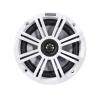 4 Pair (Qty 8) of Kicker 6.5" 2-Way 195 Watts Peak Power Coaxial Marine Audio Speakers with White Grilles, 6.5" Marine Tower Dual Speaker Enclosures (2 Pair) - White view 3