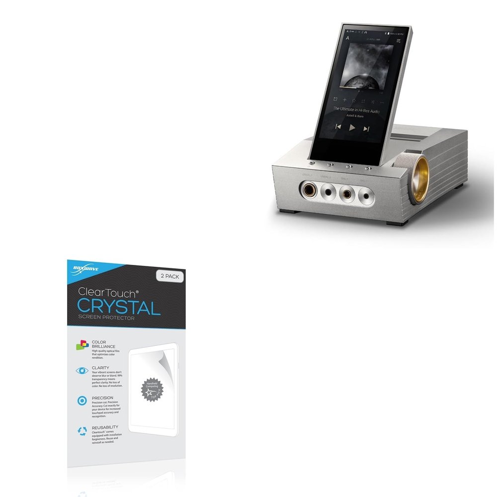 BoxWave Screen Protector Compatible with Astell & Kern Acro CA1000 - ClearTouch Crystal (2-Pack), HD Film Skin - Shields from Scratches