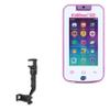 BoxWave Car Mount Compatible with VTech KidiBuzz G2 - Rearview Mirror Car Mount, Rear View Mirror Adjustable GPS Car Mount - Jet Black view 1