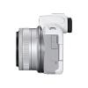Canon EOS R50 Mirrorless Camera RF-S18-45mm F4.5-6.3 is STM Lens Kit, 24.2 Megapixel CMOS (APS-C) Sensor, 4K Video, Hybrid Camera, Photo and Video, Vlogging, Content Creator, RF Mount, White view 3