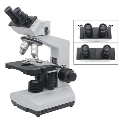 JUIYU Microscope Accessories Kit 40-1600X Biological Microscope Binocular Microscope Two-Layer Mechanical Stage Microscope Slides (Color : Type B, Size : 1600X)