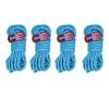 4 Pcs 4mm Reflective Ropes, High Strength Light Camping Rope Reflective Ropes for Outdoor Camping Hammocks (Blue) view 1