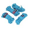 4 Pcs 4mm Reflective Ropes, High Strength Light Camping Rope Reflective Ropes for Outdoor Camping Hammocks (Blue) view 4