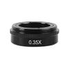 Microscope Accessories Kit 0.75X 0.5X 2.0X 0.35X 1X Barlow Auxiliary Objective Glass Lens for 180X 300X Zoom Monocular C Mount Lens Video Microscope Camera Microscope Slides (Color : 2.0X) view 4