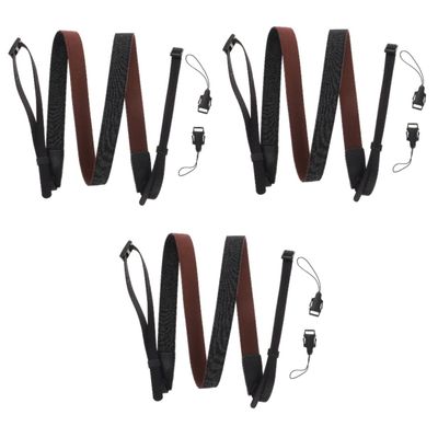 SOLUSTRE 3sets Light Cotton Camera Neck Strap for Photographers Sling Belt for Easy to Use Compatible Cameras Design