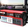 ROGHA 2000W Car Power Inverter, Converter DC 12V 24V to AC 110V 220V Car Inverter with 4 USB Ports Multi-Protection Car Charger Power Inverter for Vehicles,12V-110V view 1