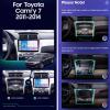 for Toyota Camry 7 XV 50 55 2011-2014 Car Radio Multimedia Video Player Android 11 Navigation GPS Car Stereo Support Carplay/WiFi/Bluetooth/FM RDS/SWC/DAB+Backup Camera,100s/1+16g/b view 2
