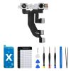 CYKJGS for iPhone X 10 Front Camera Replacement Flex Cable Connector OEM view 1