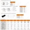 FORTTAR WEIPU WS16 2pin 3pin 4pin 5pin 7pin 9pin 10pin Waterproof Connector Male Female Metal Connector Panel Mount Connector Plug and Socket (2pin,Bulkhead, Male Plug) view 2