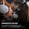 Roland VMH-D1 V-Drums Headphones | Designed V-Moda for V-Drums & All Electronic Drum Kits | Immersive Sound | Extended Comfort | Long Cable for Tangle-Free Drumming view 4