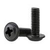 GatherTOOL 50/100Pcs Black Cross Phillips Pan Head with Washer Screw M2 M2.5 M3 M4 M5 for PC Case Motherboard Mount DIY Computer Screws (Color : 50pcs, Size : M3x8mm) view 3