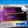 21.6in Computer Screen Filter, Universal Anti Blue Light Screen Protector, Anti Peep Filter, Anti Glaring and Reflection, Double Sided Usable view 2