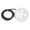 Marine Underwater Light PC Steel Ring 60 Angle IP68 Seawater Interior Dome (RGBW) view 1
