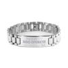 Radio Operator Dad Gifts for Radio Operator Some People Call me a Radio Operator The Most Important Call me Dad Ladder Stainless Steel Bracelet Motivational, Inspirational Gifts Radio Operator view 1