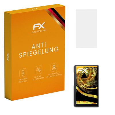 atFoliX Screen Protector compatible with FiiO M11s Screen Protection Film, anti-reflective and shock-absorbing FX Protector Film (3X)