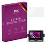 atFoliX Plastic Glass Protective Film compatible with Garmin EchoMap UHD2 72sv, 9H Hybrid-Glass FX Screen Protector view 1