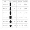 JUIYU Microscope Accessories Kit 0.35X 0.5X 0.65X 0.8X 1X 1.2X P95-C C-Mount Camera Microscope Adapter Microscope Slides (Color : 0.65X) view 2