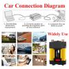 ROGHA 300W 500W Car Power Inverter, Converter DC 12V to AC 110V 220V Car Inverter with Dual USB Ports Power Inverter Inverter for Vehicles,300W-220V view 4
