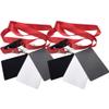 Mobestech 2pcs with Lanyard for Photography Neutral Exposure Calibration Tool for Accurate Color and Exposure view 1