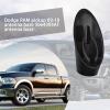 Antenna Ornament Rubber Adapter Base Compatible with 2009-2018 Dodge Ram 1500 2500 3500 4500 5500 Replace 5064395AF Manual Radio Antenna Mounted Base Bezel view 4