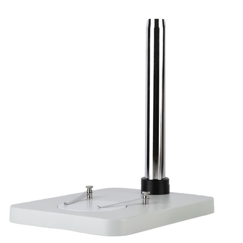 Microscope Accessories Kit Industrial Stereo Microscope Base Stereo Microscope Stand Processing Customized Microscope Stand Microscope Slides (Color : Without Bracket)
