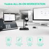 Yealink WH62 Wireless DECT Headset, Single Ear Office Headset for Desk Phone and Computer Softphone, Teams Certified, Noise Canceling Microphone,525 feet Wireless Range,13 Hours Talk Time (10 Pack) view 2
