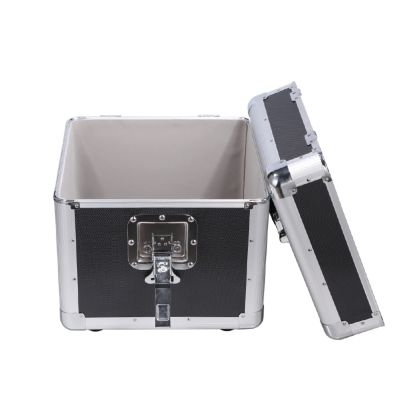 SHABOZ Record Holder LP/CD Storage Box, Small Books/Booklets, Video Game Cases and Video Game Controllers, Storage Organizer for Countertop/Cabinet. Organize Albums
