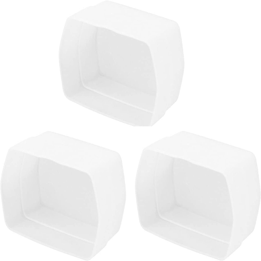 Xuerebs 3Pcs Camera Flash Bounce Diffuser Light Softbox for speedlight Photography Accessories Compatible with Canon yongnuo 560 565EX 580EX V850 V860 TT600 TT685