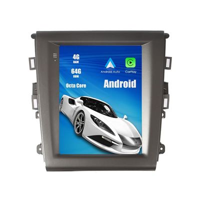 ZERTRAN Tesla Style 9.7 Inch Android 11 Autoradio Car Navigation Stereo Multimedia Player GPS Radio Replacement for Ford Mondeo 2013 2014 2015 2016 2017 2018