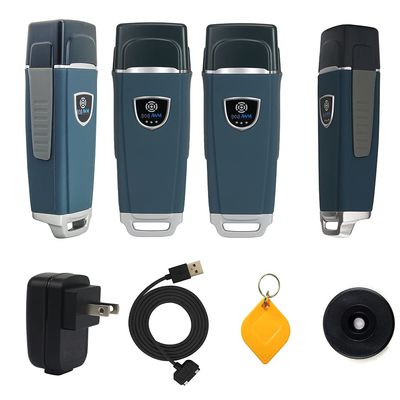 JWM Guard Patrol Tour Management System, 4PCS 125KHz RFID Guard Tour Security Wand Reader with 40pcs Checkpoint Tags and Free Cloud Software