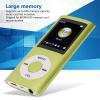 64G MP3 Player, 1.8 Inch Screen MP3 Music Player for Sports Studying, Support MP3 WMA FLAC APE AAC OGG and ACELP, Earphone Included (Green) view 3