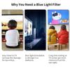 AIZYR Frosted Anti Glare Anti Reflective TV Screen Protection Filter 86 inch Anti Blue Light/Anti Scratch/No Bubble PET Soft Film or LCD LED OLED HDTV and Curved,75.8x43.3inch view 3