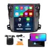 ZERTRAN Tesla Style 9.7 Inch Android 11 Autoradio Car Navigation Stereo Multimedia Player GPS Radio Replacement for Mitsubishi Outlander 2005 2006 2007 2008 2009 2010 2011 2012 Basic Version view 1