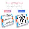 5 Inch Handheld Portable Digital Reading Magnifier with Double Camera View Far and Near, 3~48x Zoom Electronic Reading Aids for Low Vision, 26 Kinds Color Mode, Voice Prompt, AV HDMI 1080Pi60 Out view 3