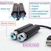 Car USB Starlight Red Blue Car Roof Star Night Light Car Projector Night Lamp 2 in 1 USB Star Light view 4