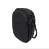 Alltravel Palm Size Case for Crucial X6 Portable SSD, Compatible with 500GB, 1TB, 2TB, 4TB, mesh Pocket for SSD Cable, USB Adapter (Black) view 2