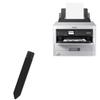 BoxWave Stylus Pouch Compatible with Epson Workforce Pro WF-M5299 - Stylus PortaPouch, Pen Stylii Holder Carrier Portable Self-Adhesive - Jet Black view 1