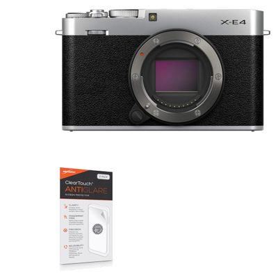 BoxWave Screen Protector Compatible with Fujifilm X-E4 - ClearTouch Anti-Glare (2-Pack), Anti-Fingerprint Matte Film Skin
