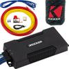 KICKER Amp and Wiring Kit Package of 2 Items 400W 4-Channel PXA Series Marine Amplifier with 8AWG Power Wiring Kit - Boat Kit - 48PXA400.4 Amplifier & 47KMPK8 Wiring Kit view 1