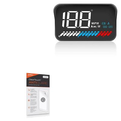BoxWave Screen Protector Compatible with ACECAR APX HUD Display - ClearTouch Anti-Glare (2-Pack), Anti-Fingerprint Matte Film Skin