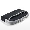 BoxWave Case Compatible with Fujifilm X-E4 - SoftSuit with Pocket, Soft Pouch Neoprene Cover Sleeve Zipper Pocket - Jet Black with Grey Trim view 4